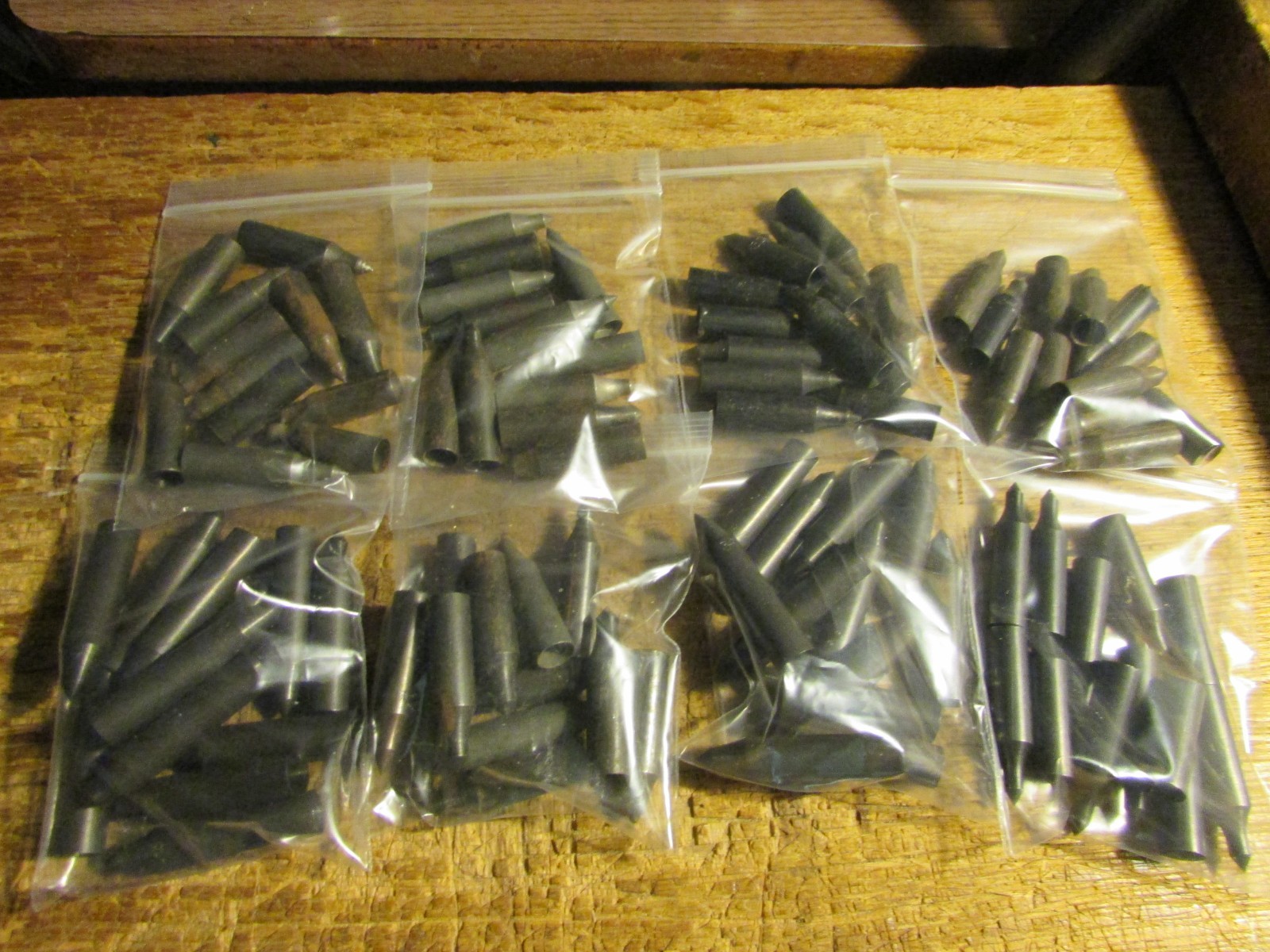 Archery Arrow Glue On Arrow Heads, 8 Dozen, Glue-On Field Points, 1960's, NOS
