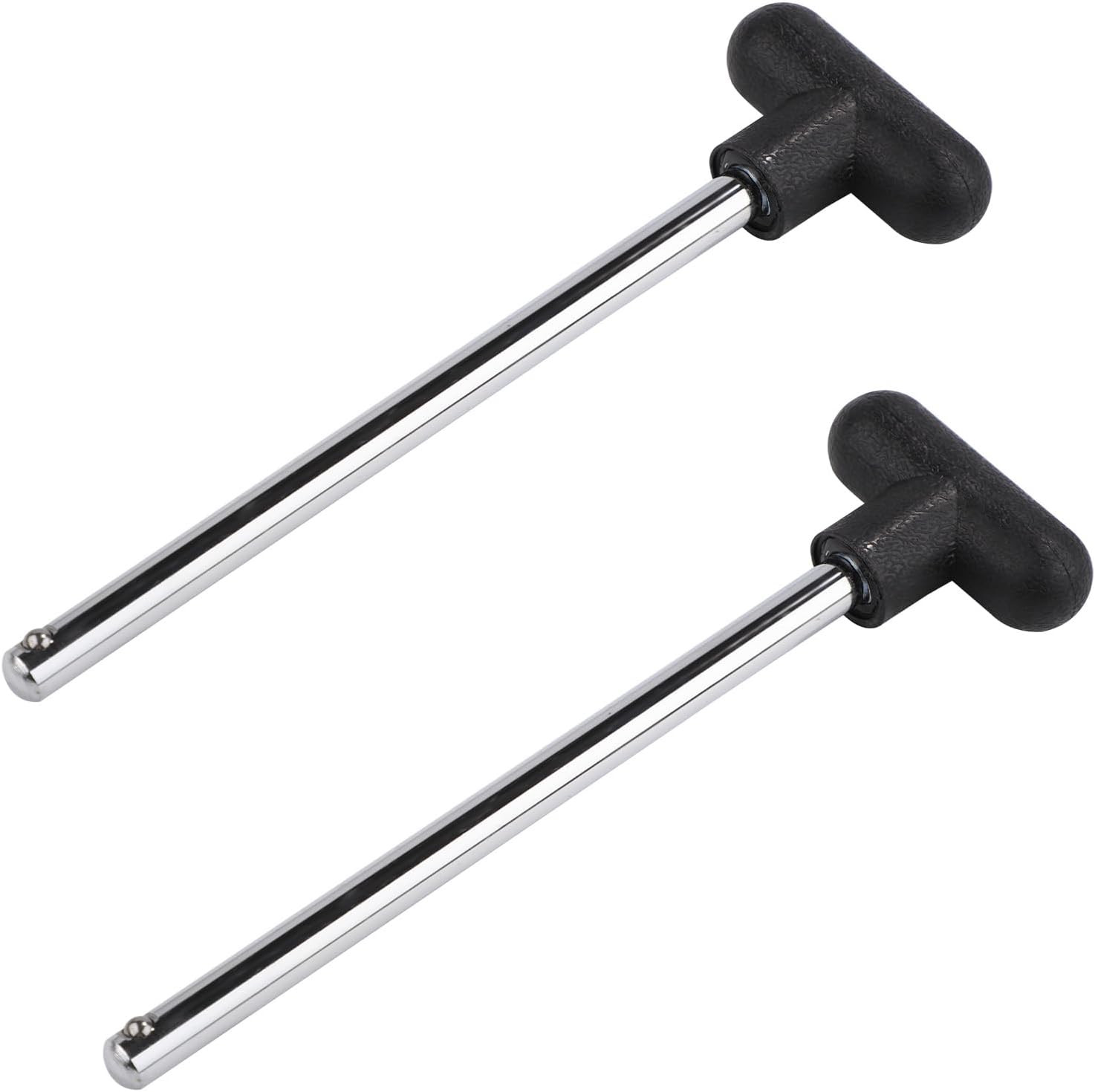 NQEUEPN 2Pcs T-Shaped Weight Stack Pin, Pin Tensile 3/8 Inch Diameter 6 Inch Loc