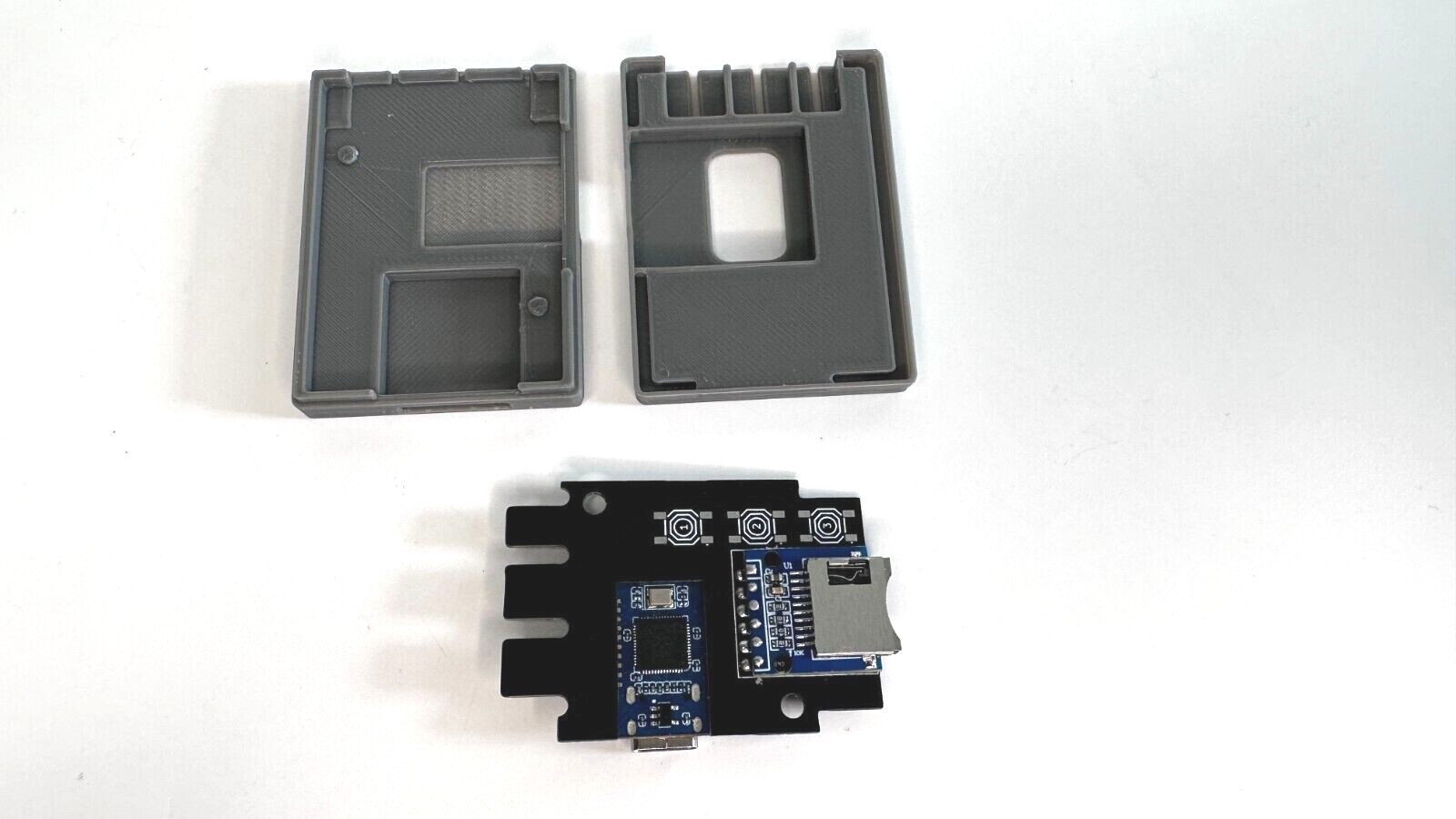 PS1 Playstation 1 PicoMemCard+ RP2040-Zero and 3D printed Case