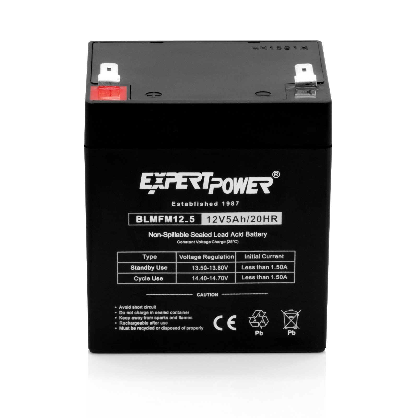 ExpertPower  12V 5AH SLA Battery Replacement for Enduring 6-DW-5