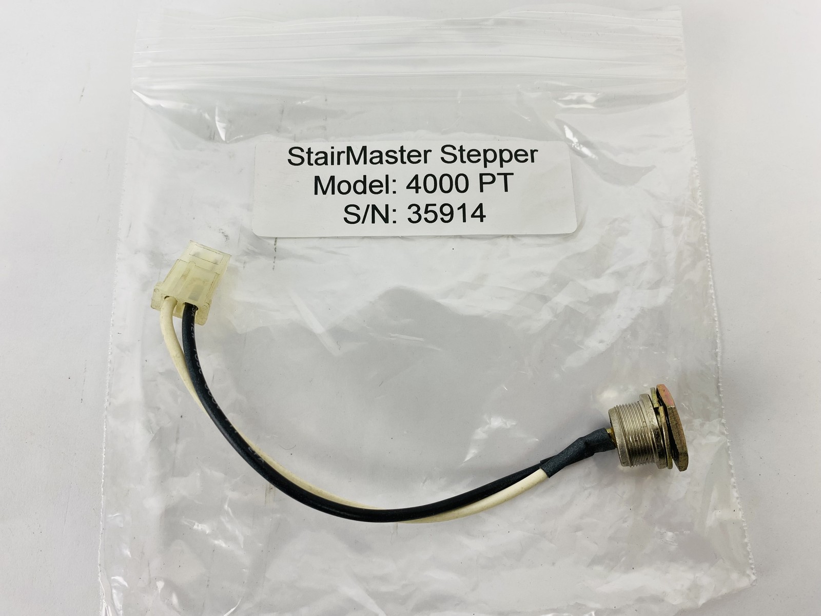 StairMaster 4000PT Stepper Input Jack Power Inlet Wire Harness (PP516)