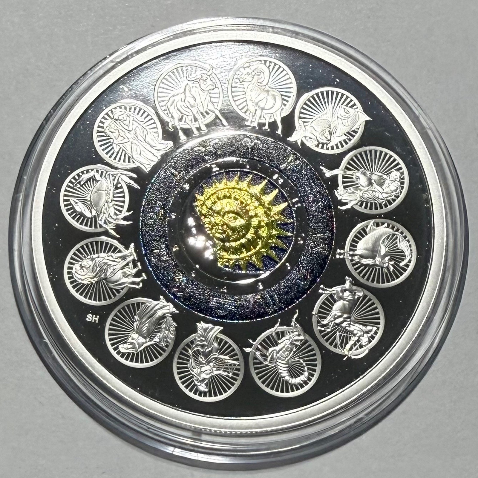 2024 Canada $30 Signs of the Zodiac 2 Oz .999 Silver Coin