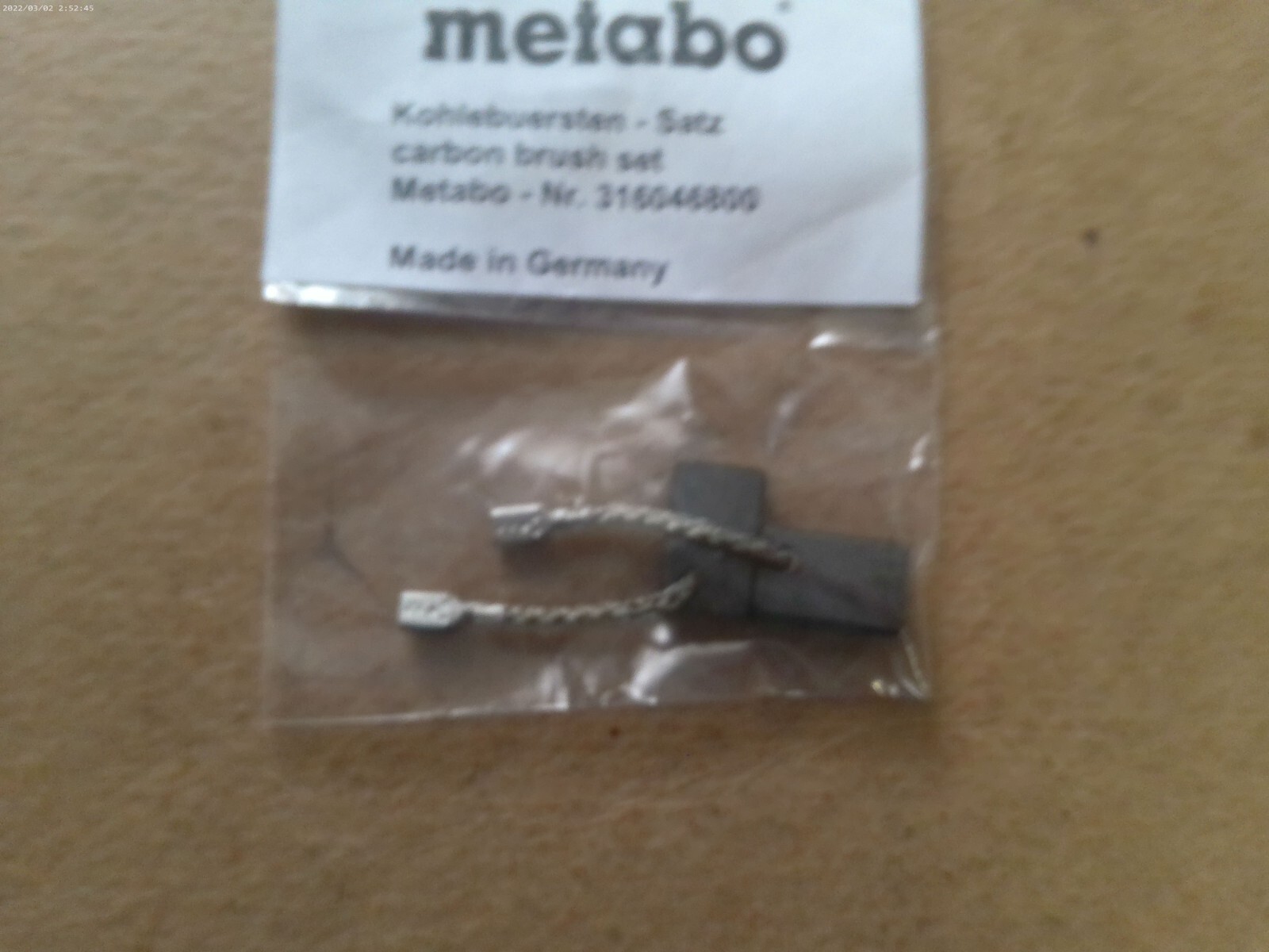 Metabo Carbon Brush Set 316046800