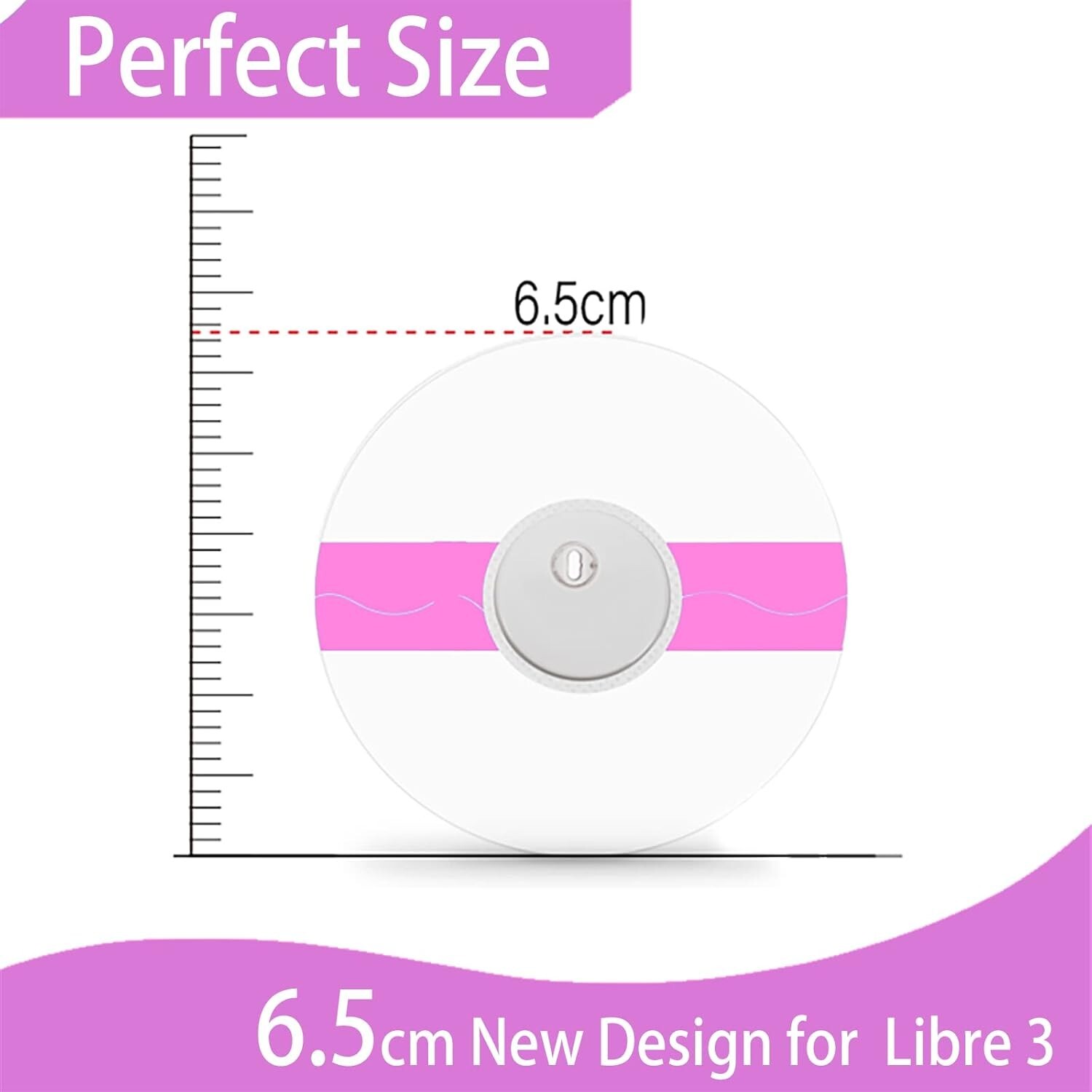HONYOU 60Pack Freestyle 14 Day Sensor Patch & Libre 3 Sensor Covers Waterproof