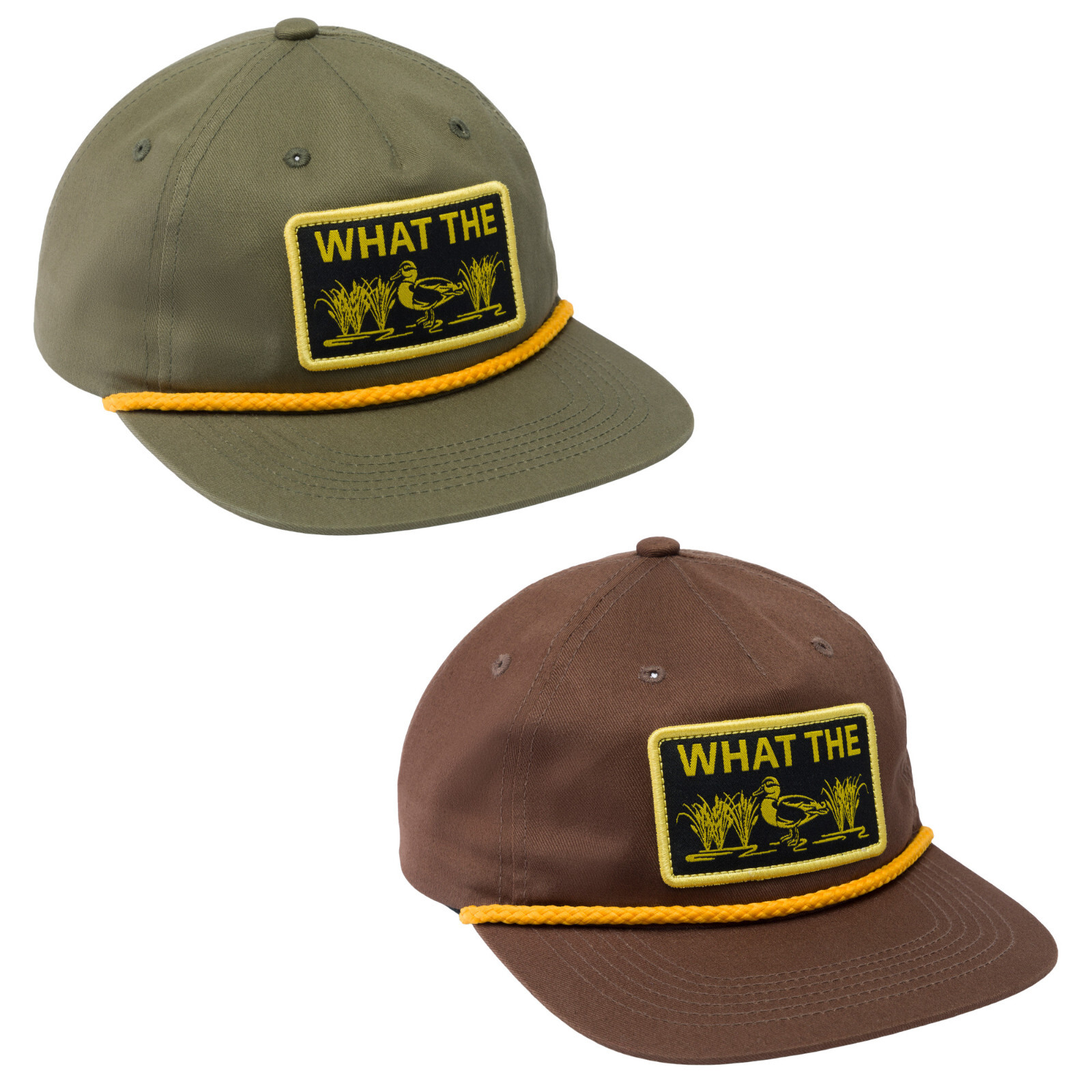 Drake Waterfowl What The Duck Rope Cap