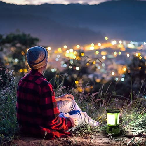LE LED Camping Lantern Rechargeable, 600LM, Detachable Flashlight, Camping Es...