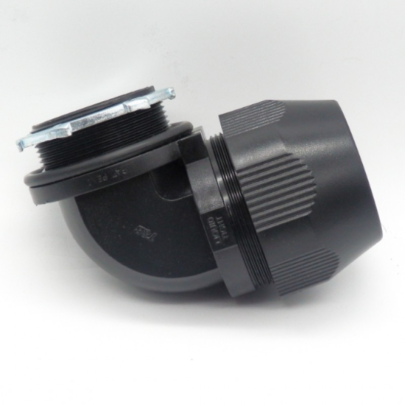 Thomas & Betts LT9200P 2-Inch 90 Degree Non-Metallic Liquidtight Bullet Fitting