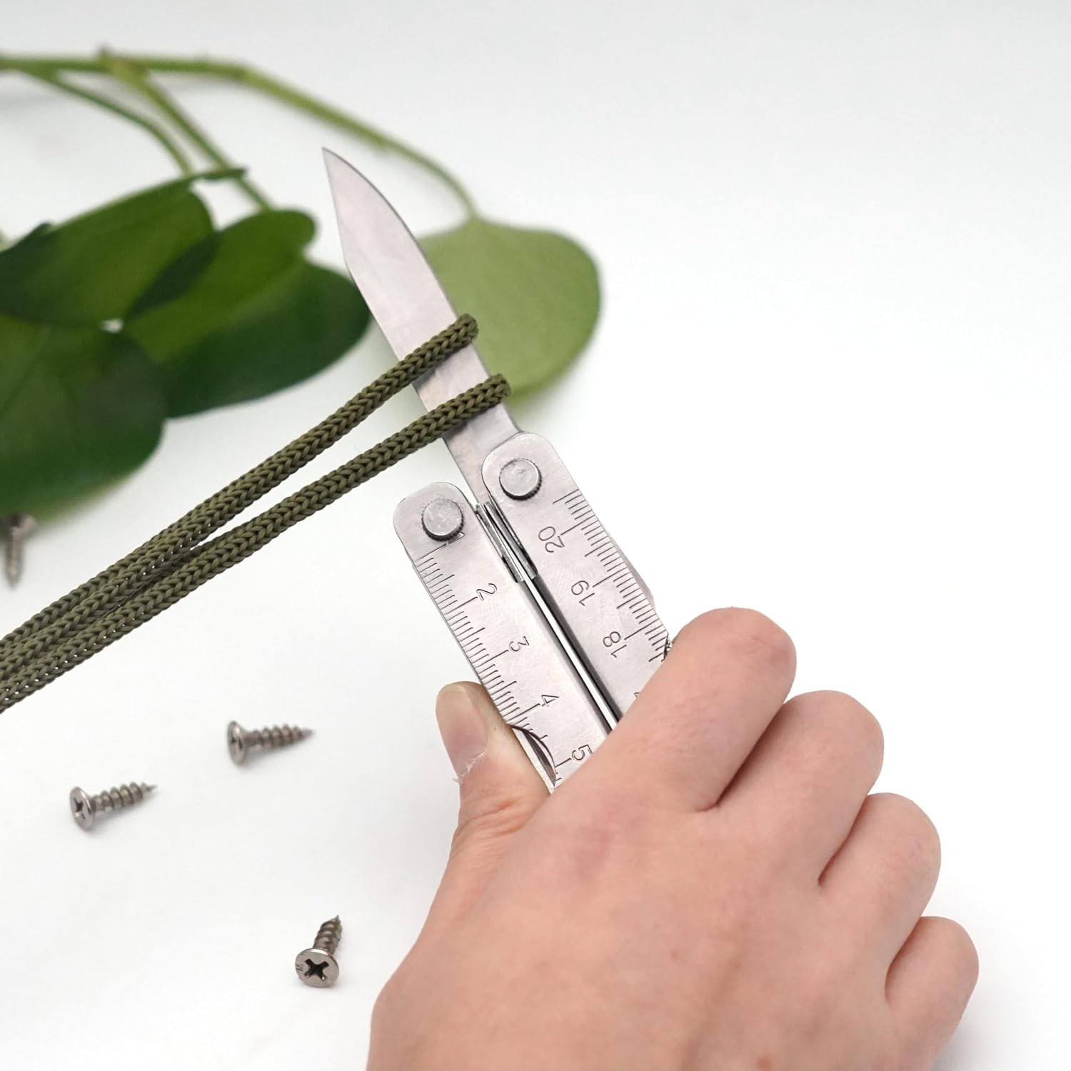 Plb024 Stainless Steel Multi-Function Plier. 24 Functions With Saw