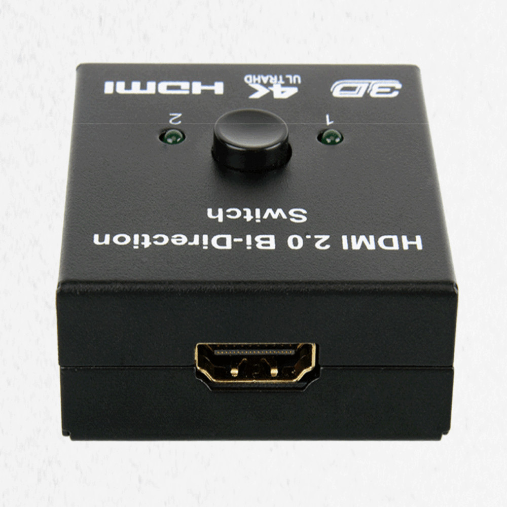 HDMI Switch 2-port 4K Black