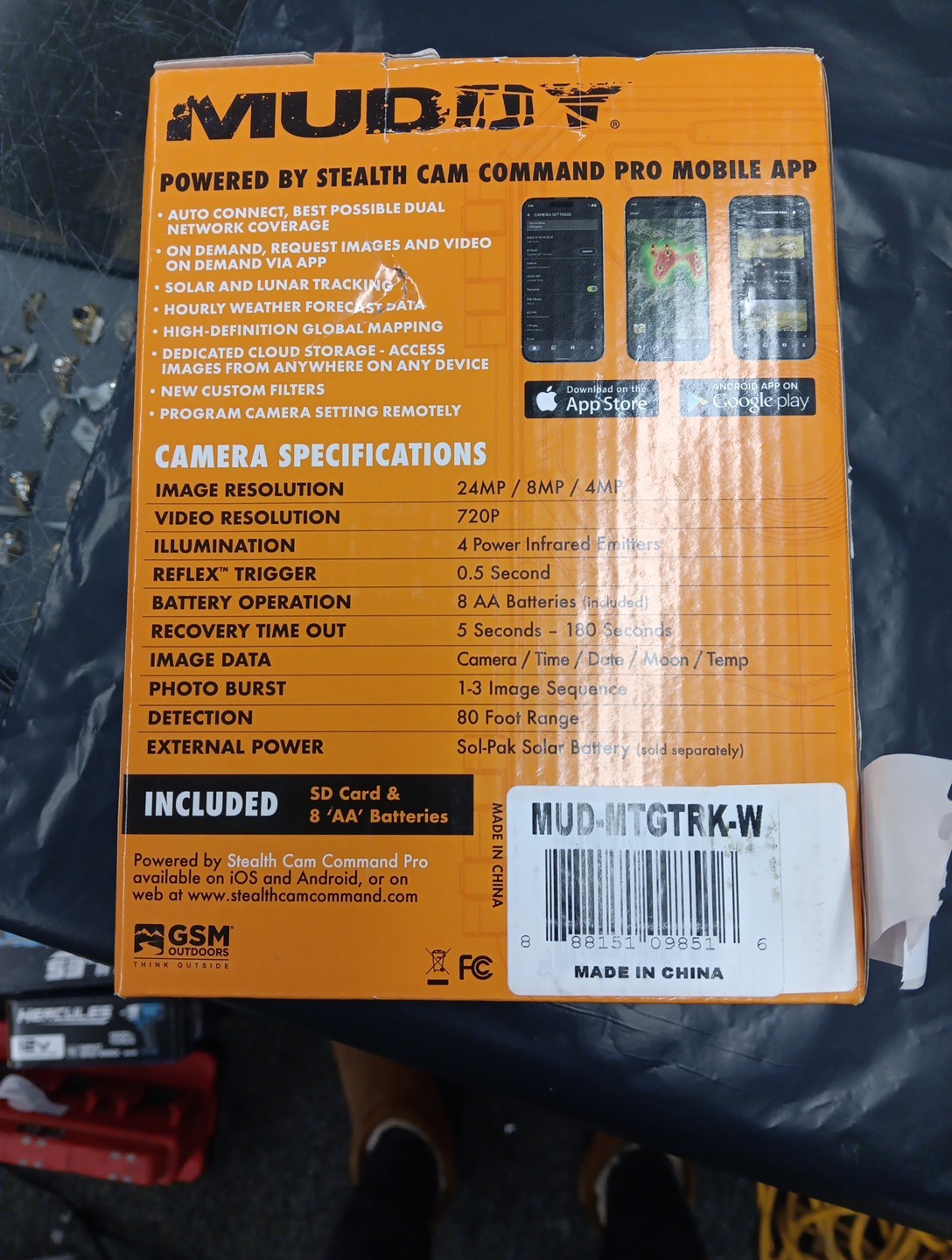 MUDDY Cellular Trail Camera MITIGATOR 2.0 Field Ready Auto Detects Network