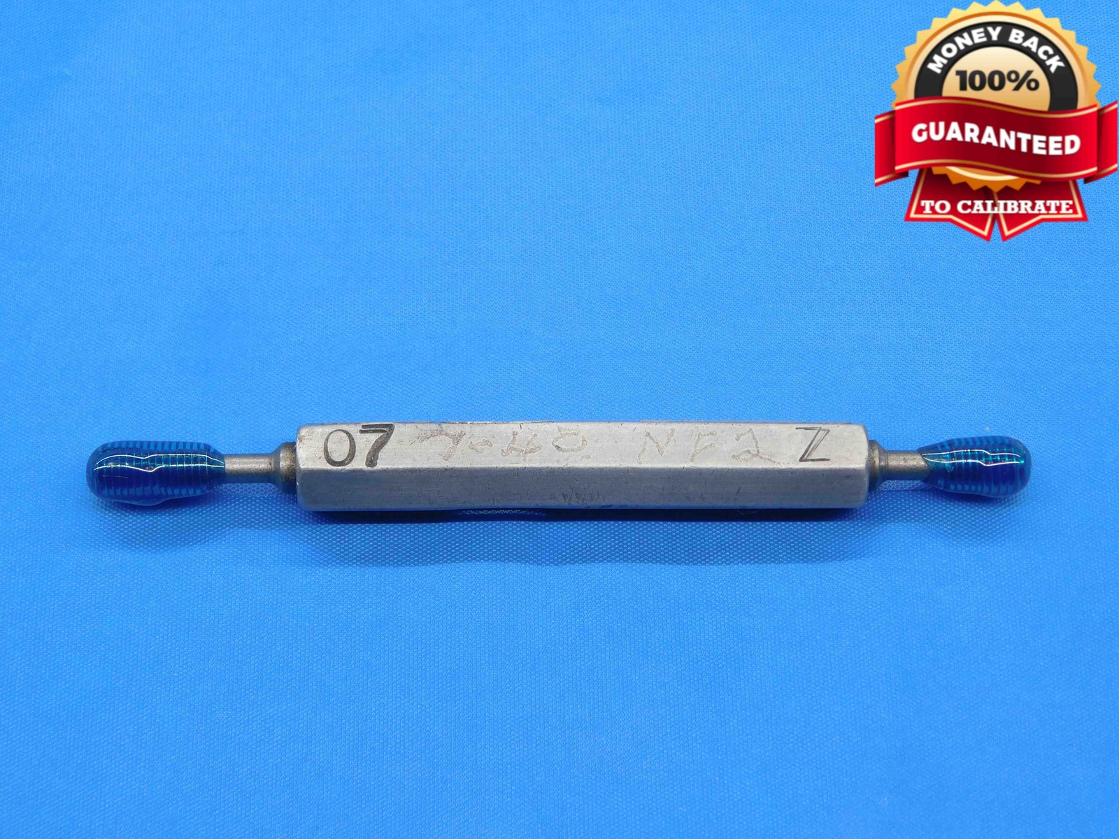 7 40 NF 2 THREAD PLUG GAGE #7 .151 .1510 UNF-2 #7-40 GO AND NO GO INSPECTION