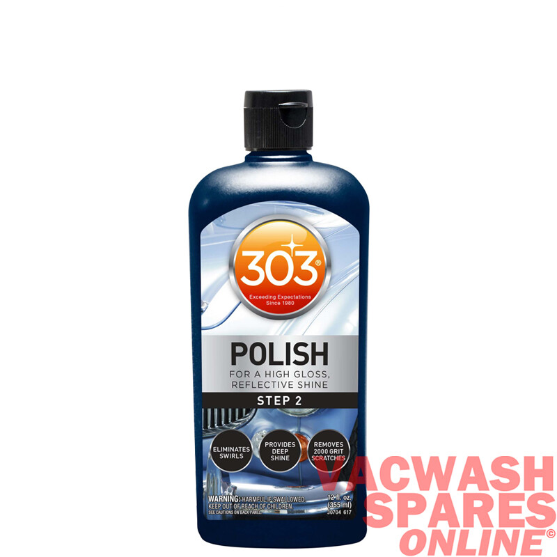 303 POLISH STEP 2 - HIGH GLOSS REFLECTIVE SHINE - ELIMINATES SWIRLS - DEEP SHINE
