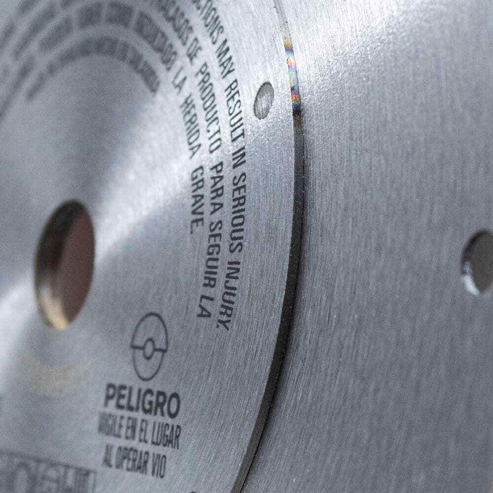 RIDGID 8 in. Continuous Mesh Rim Diamond Blade