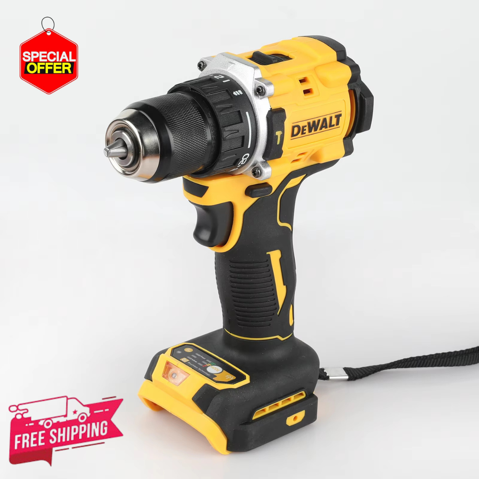 DEWALT DCD805 20V Brushless Cordless Impact Drill Electric Screwdriver Tool