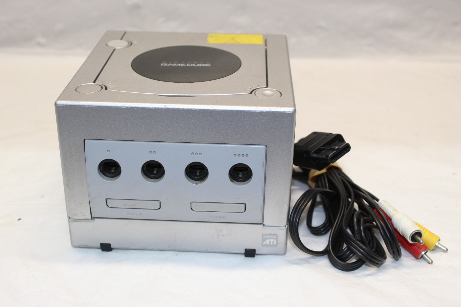 Nintendo GameCube Console Gaming System Only DOL-001 Silver RS