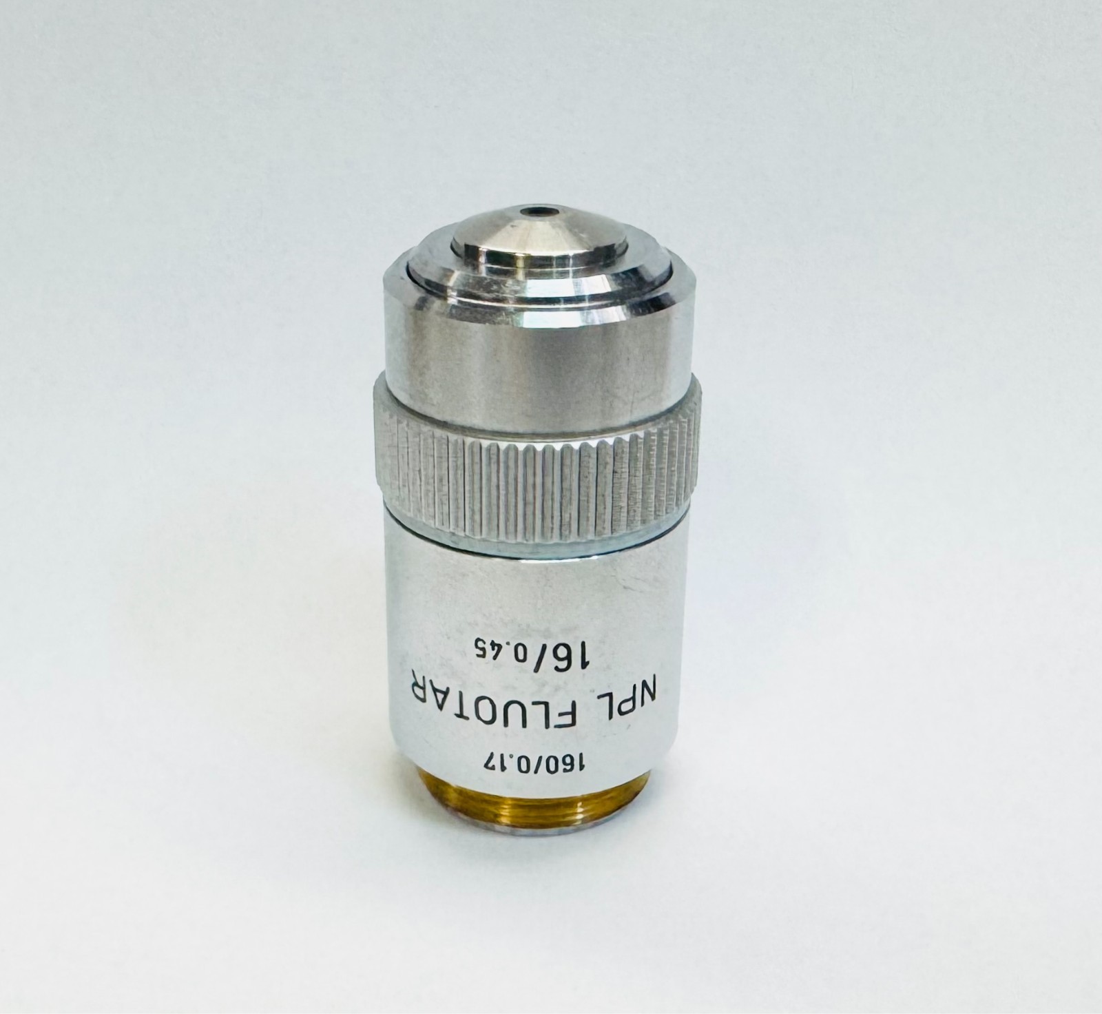 Leitz NPL Fluotar 16X/0.45 Microscope Objective Lens 160mm