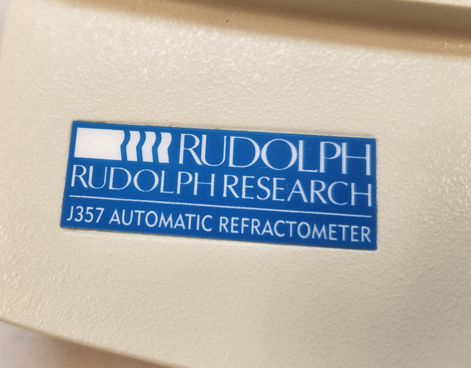 Rudolph Research Analytical J357 Automatic Refractometer J-357, Brix and RI