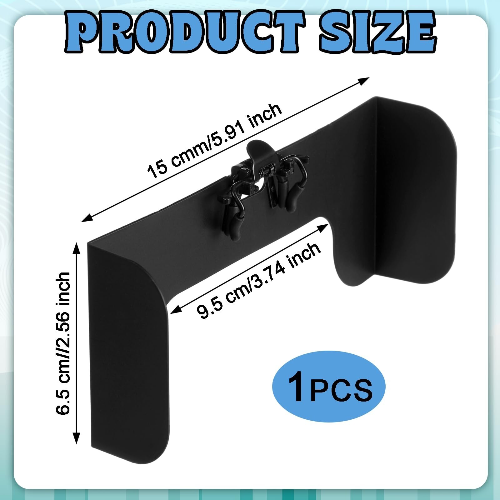 1 Pcs View Limiting Device Clip On Cloud-Overs Visors Attaches View Limiting ...