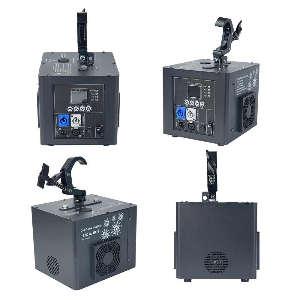 2PCS 800W Suspended Waterfall Cold Spark Machine Fireworks with Flight Case