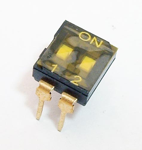 KT02RTH CIT RELAY AND SWITCH 2 POSITION DIP SWITCHES