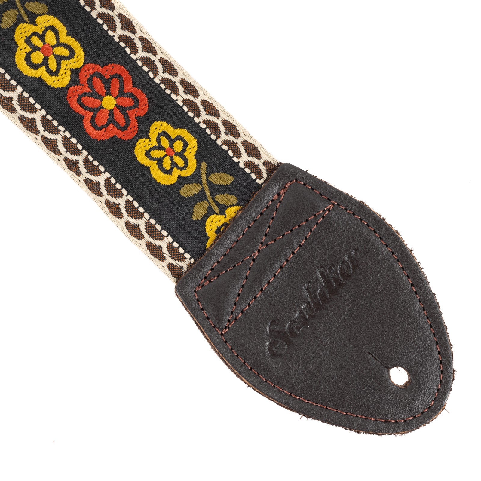Souldier 2" Guitar Strap - "Marigold" Yellow and Orange