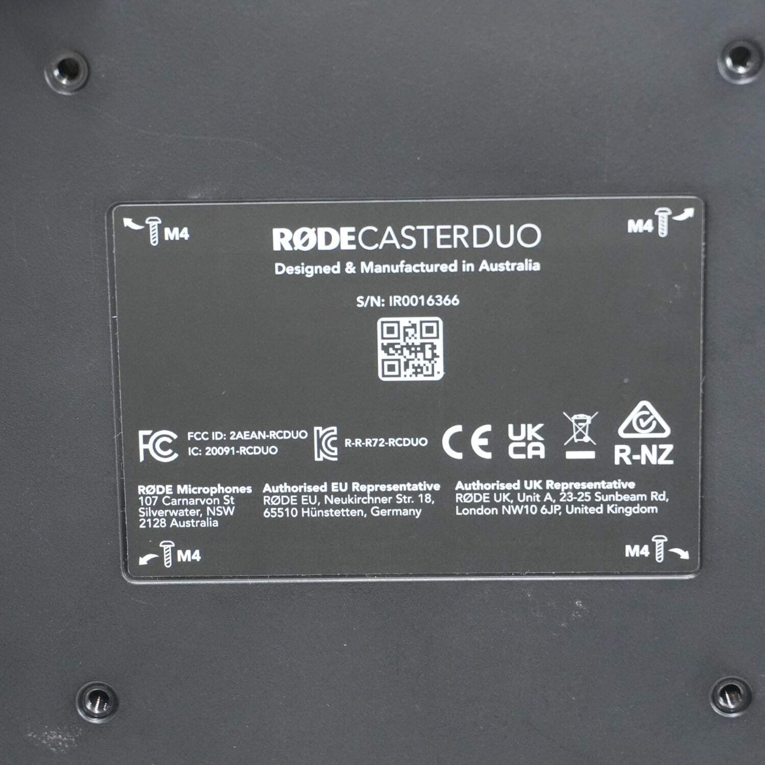 Rode RODECaster Duo 2 USB Audio Interface