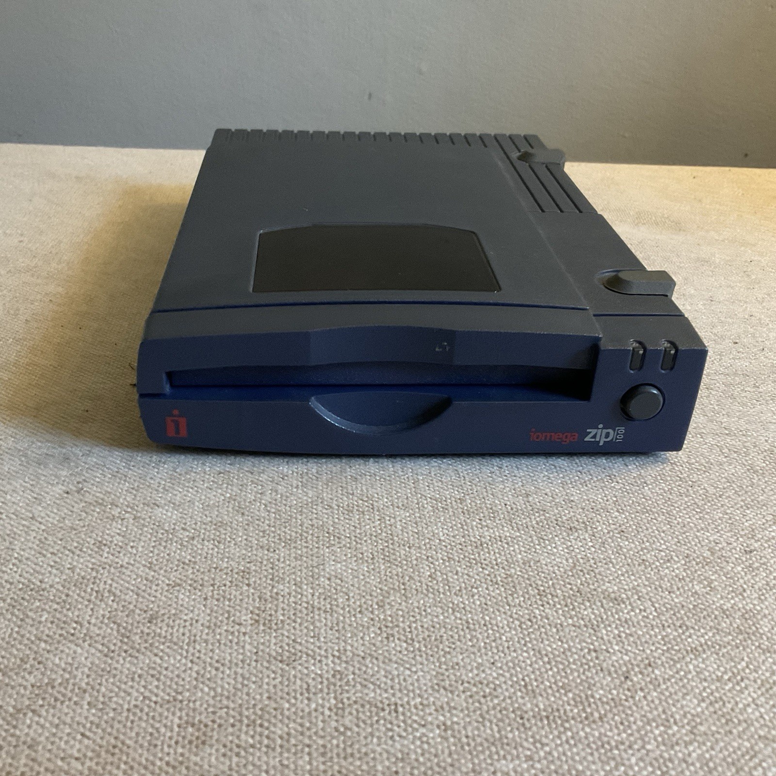 Iomega Zip 100 Z100P2 Drive For PC Parallel Port No Power Cord Untested
