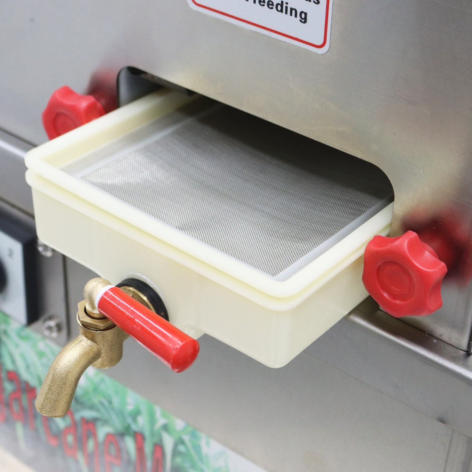 Plastic Filter Assembly for Electric Sugar Cane Juicer with Faucet