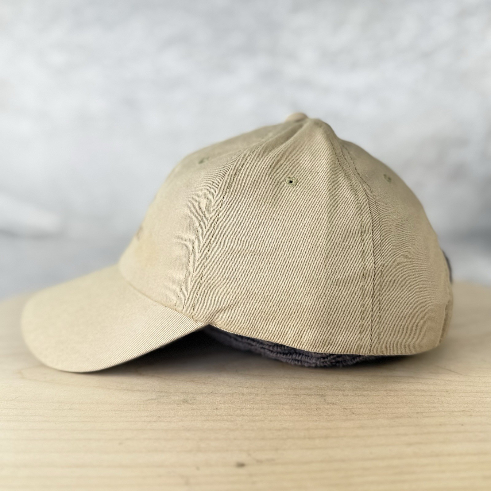 Ducks Unlimited Baseball Cap - Tan w/ Brown Embroidery