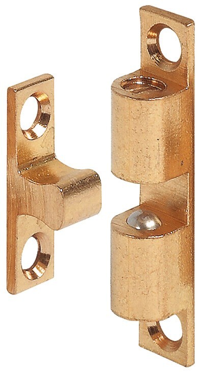 Hafele 244.20.014 Metal Brass Twin Ball Catch Latch 43mm (1-11/16") - BRAND NEW!