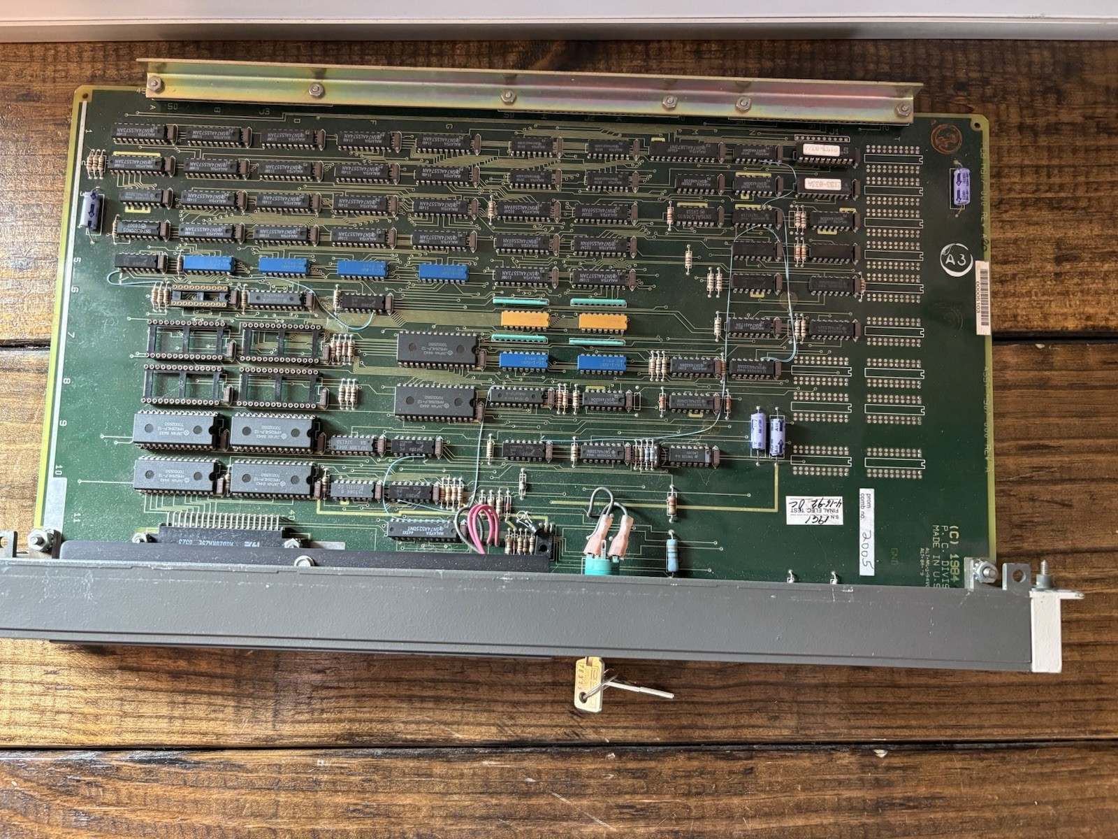Gould Modicon M907-000 Rev A Memory Module