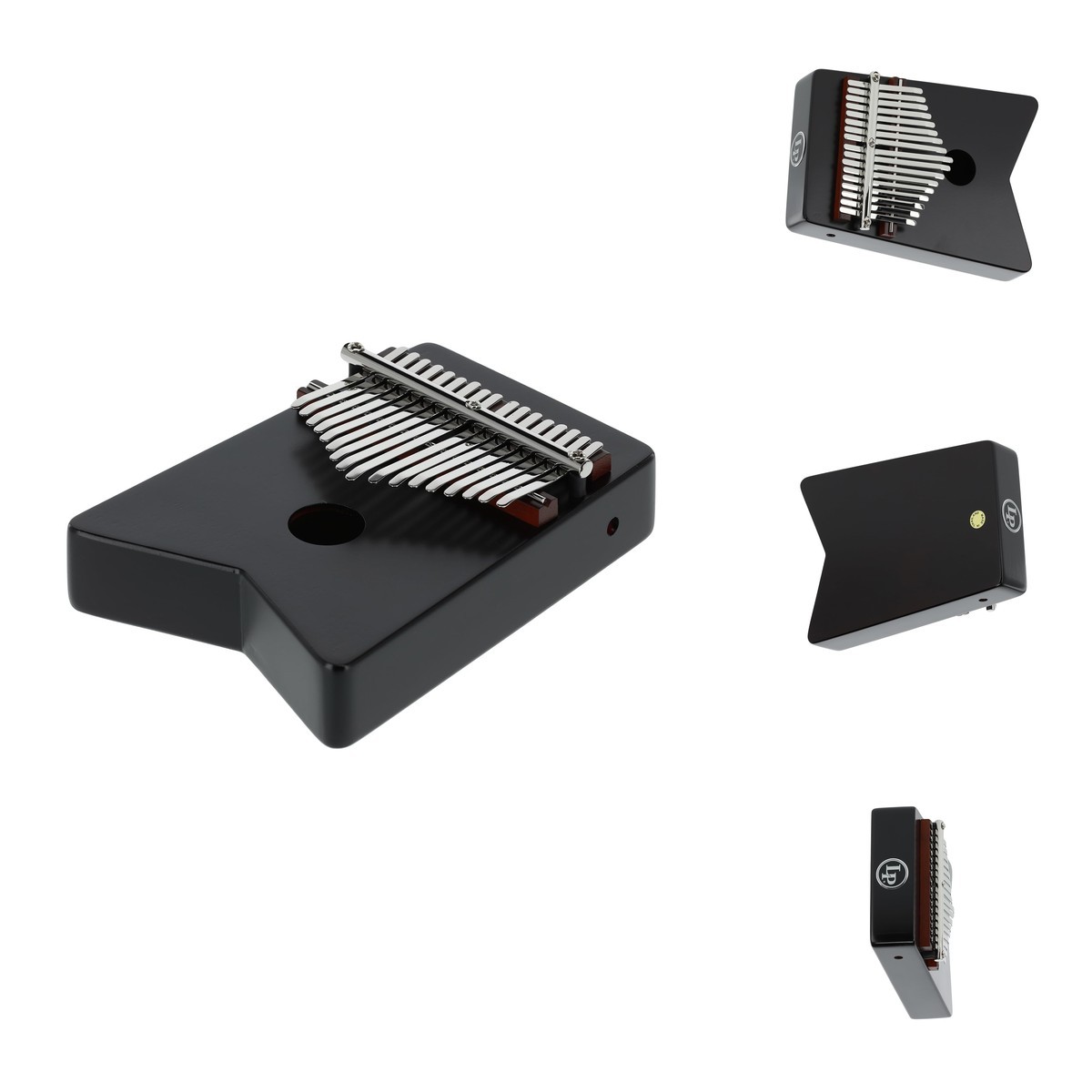 Latin Percussion LP0217DC 17-Key Pentatonic Kalimba - Deep Cherry