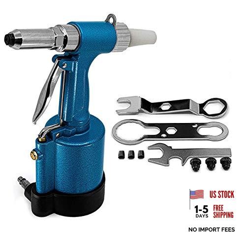 1/4" Air Pop Rivet Air Hydraulic Tool Rivet Nut Riveter Gun Tools Garage Set