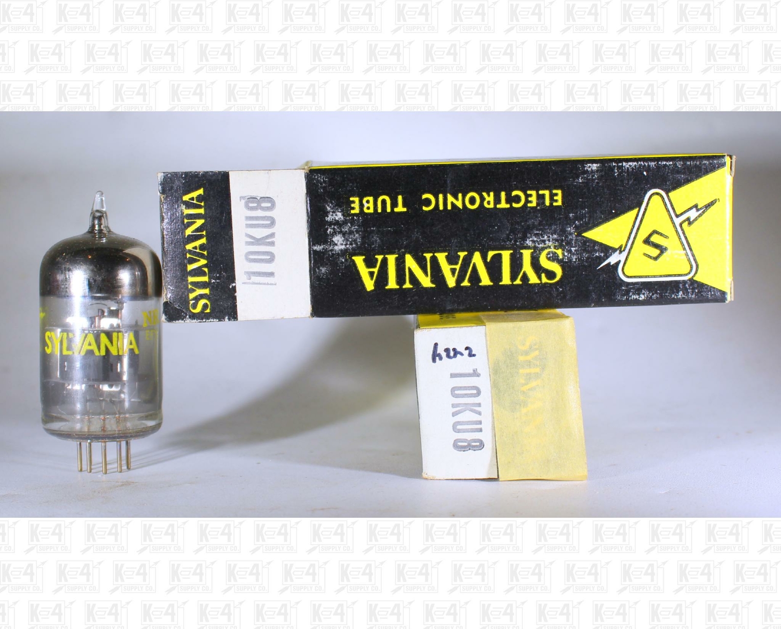 Sylvania 10KU8 Vacuum Tubes Made In USA NOS Lot Of 2 +Box