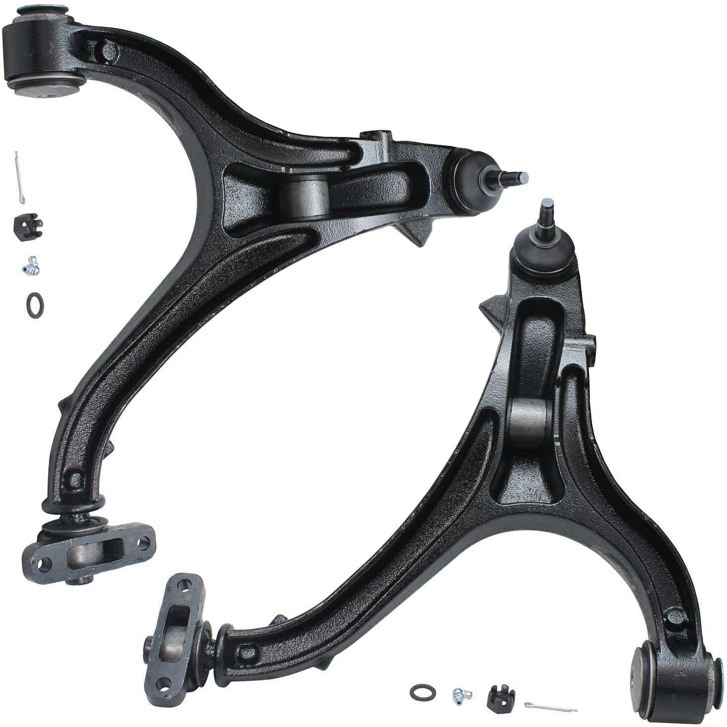 Front Upper Lower Control Arm Tierod for 2005-2010 Jeep Grand Cherokee Commander