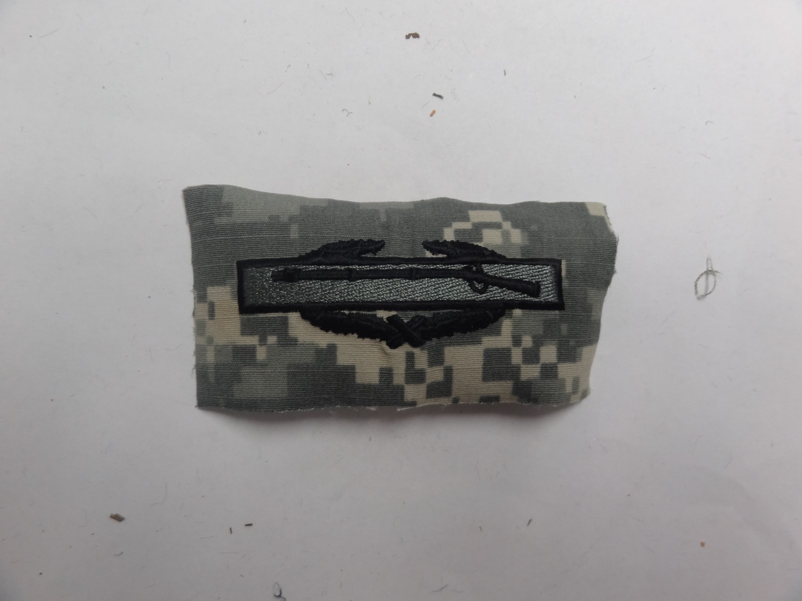 GENUINE US MILITARY INSIGNIA BADGE QUALIFICATION COMBAT INFANTRY SEW ON ACU DIGI
