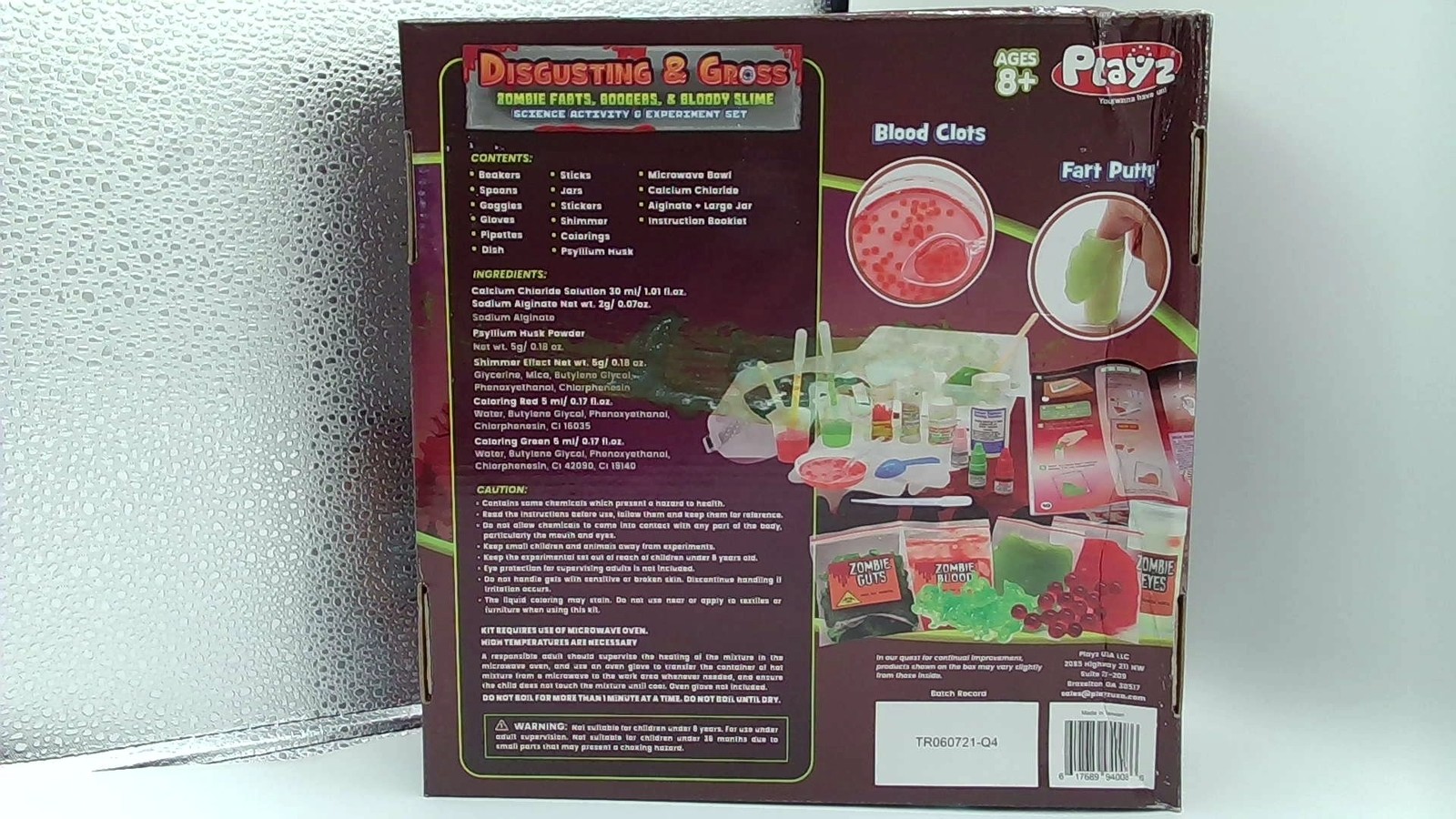 Disgusting N' Gross Zombie Poop -DIY Stem Learning & Educational Science Kit...