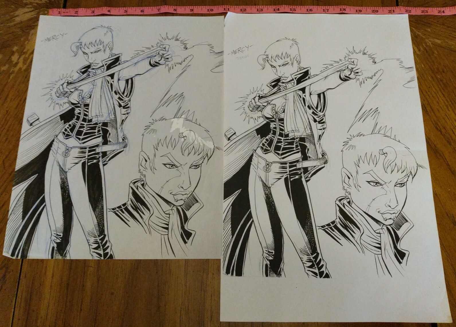 Marvel animation art MOVIE CONCEPT ART  Comics DOCTOR STRANGE MERCY