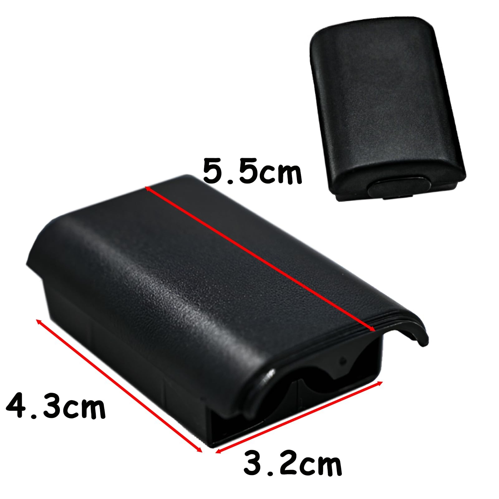 2 Pcs Battery Pack Cover for Xbox 360 Wireless Controller, Replacement 2