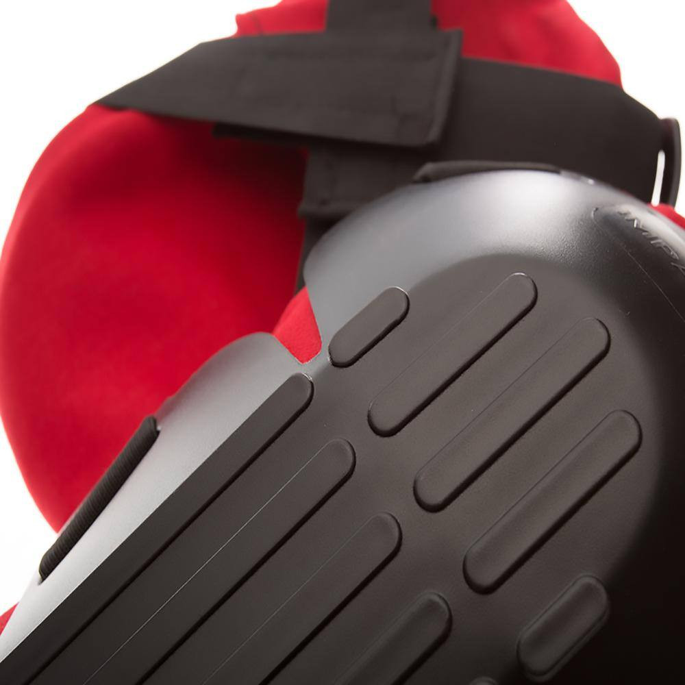 Black/Red Gel Fire Retardant Work Knee Pads