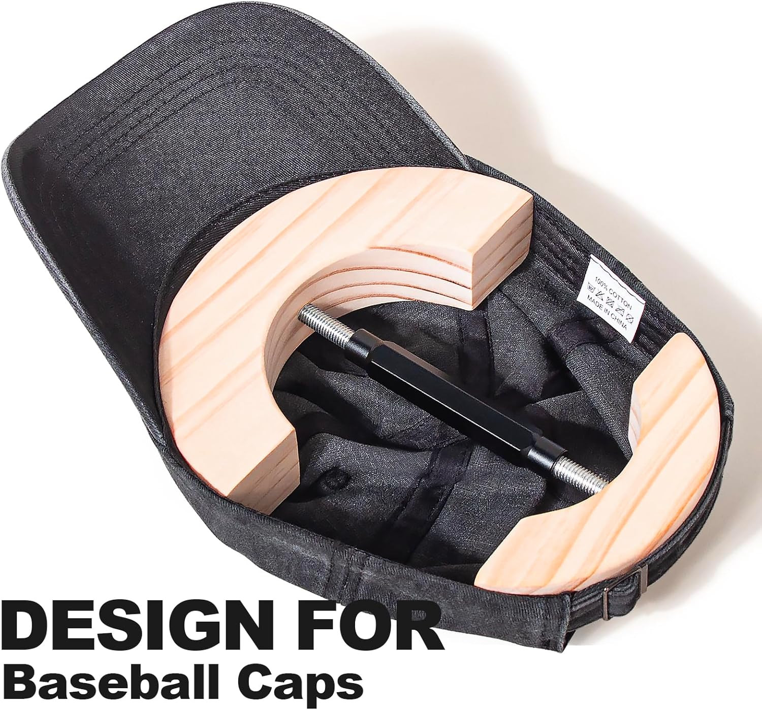 Hat Stretcher, Specifically Designed Hat Stretcher for Baseball Caps, Fitted Hat
