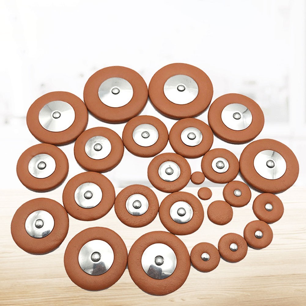 Tenor Saxophone Pads Parts Includes 25 Pads Leather Musical Instruments