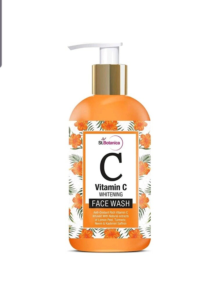 St Botanica Vitamin C Whitening Face Wash For Glowing Skin-Unisex-200 Ml
