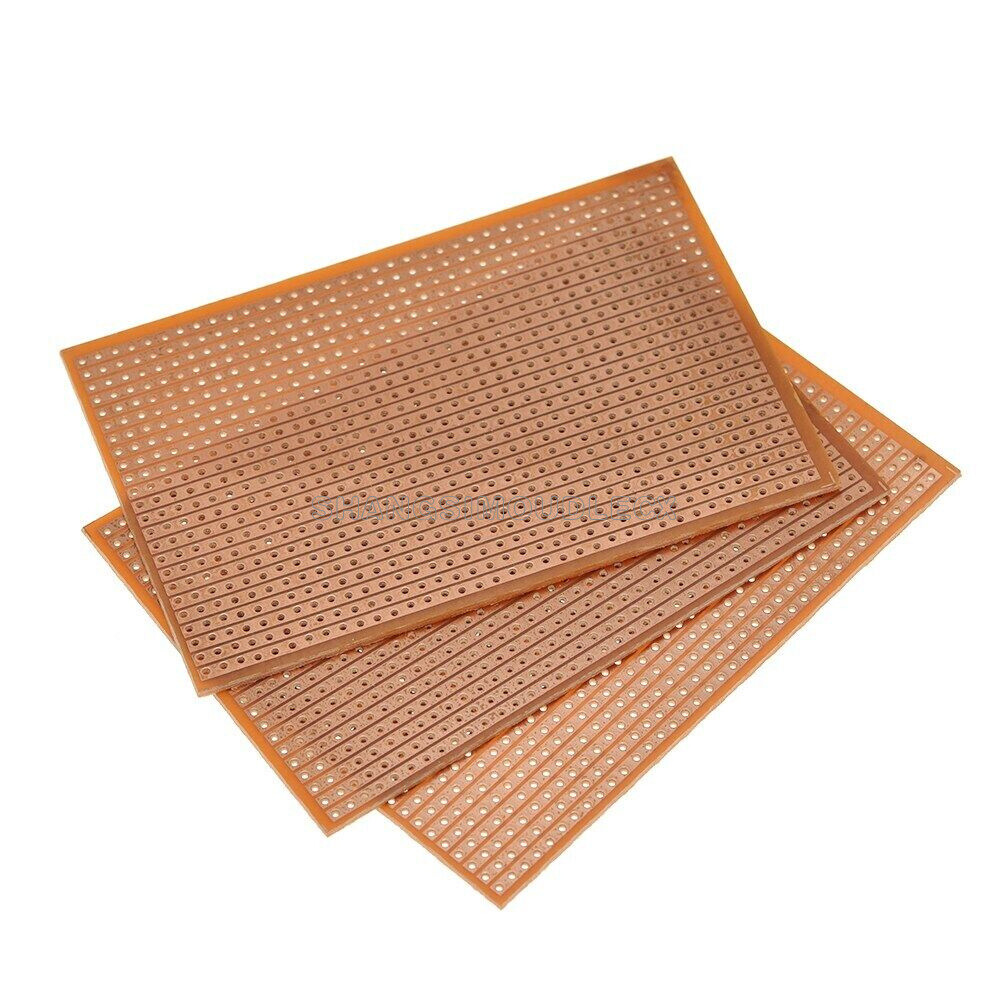 5PCS 6.4*9.5CM Prototype Paper PCB Universal Experiment Matrix Circuit Board