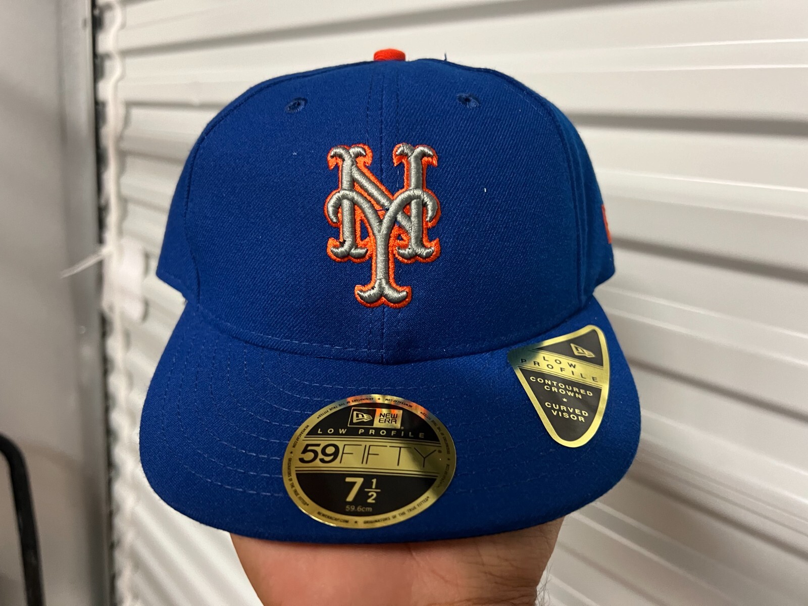 New York Mets MLB Low Profile Blue Fitted Hat - New