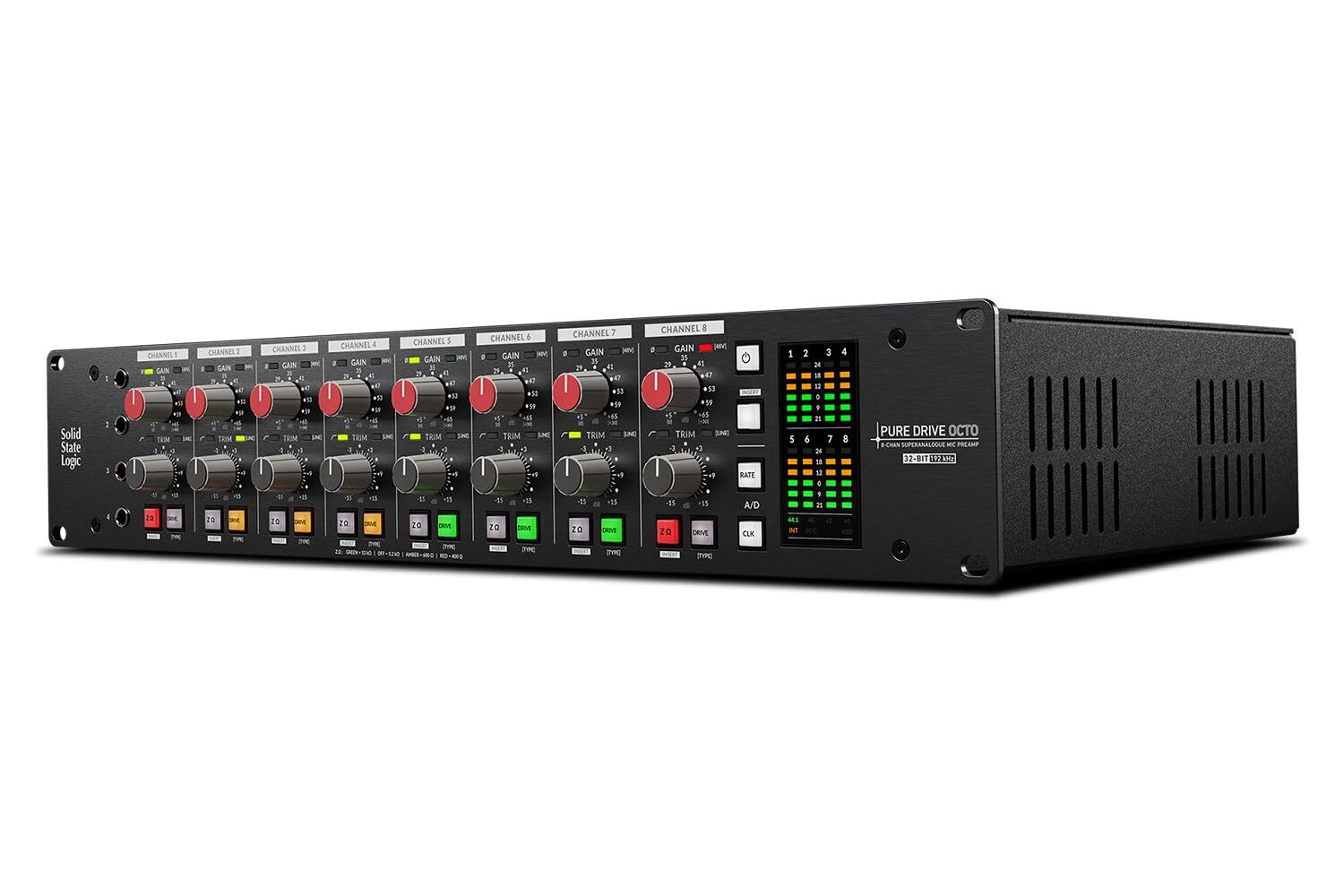Solid State Logic SSL PURE DRIVE OCTO 8-Channel Microphone Preamp