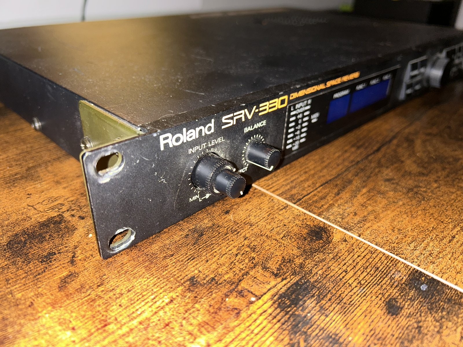 Roland SRV-330 Dimensional Space Reverb - Tested Working 1U Rack