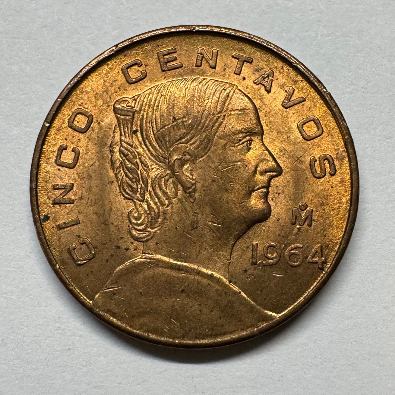 1964 Mexico 5 Centavos - Coin #C-099