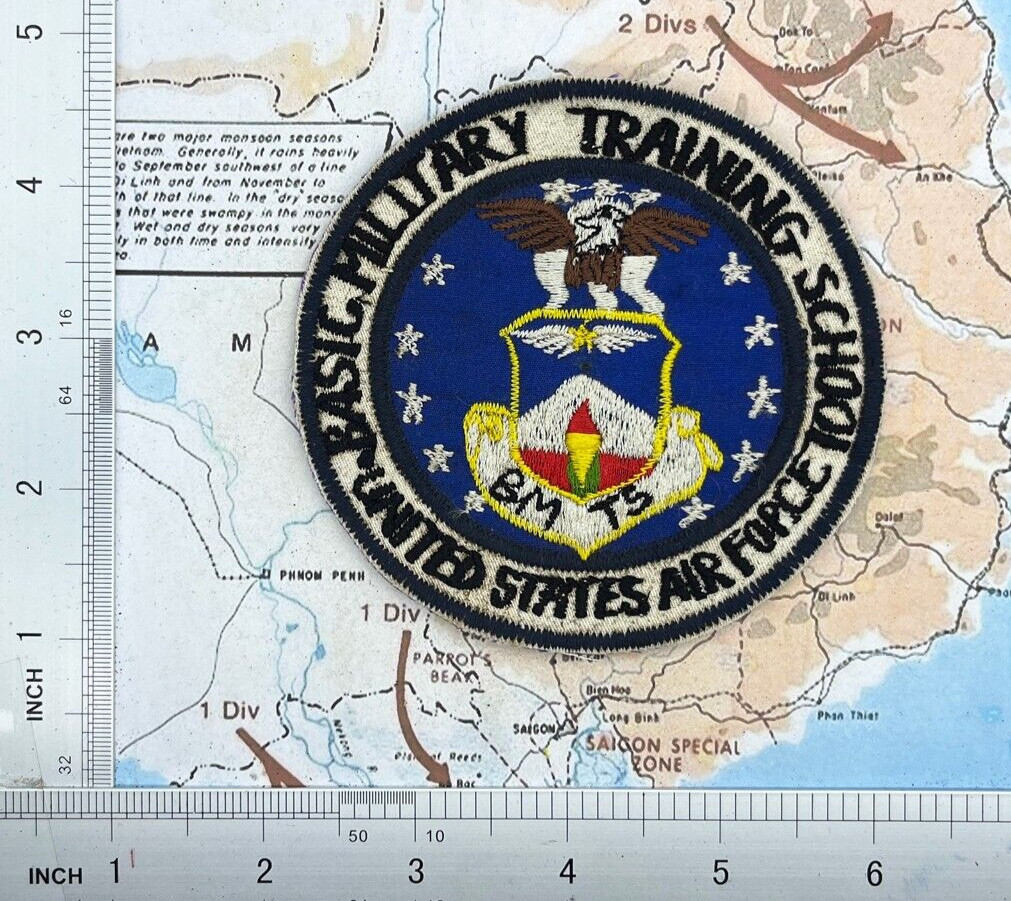Patch , usaf military training school , usaf patch , s9