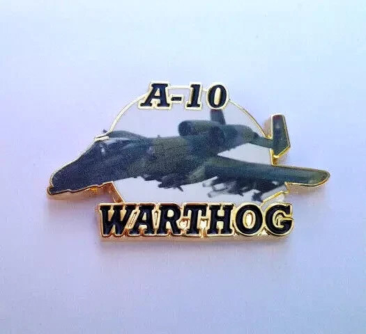 A-10 WARTHOG THUNDERBOLT (1-5/16") US AIR FORCE Military Hat Pin P15605 EE